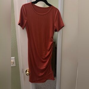 Cinch It Dress Stretchy Cotton s/s dress